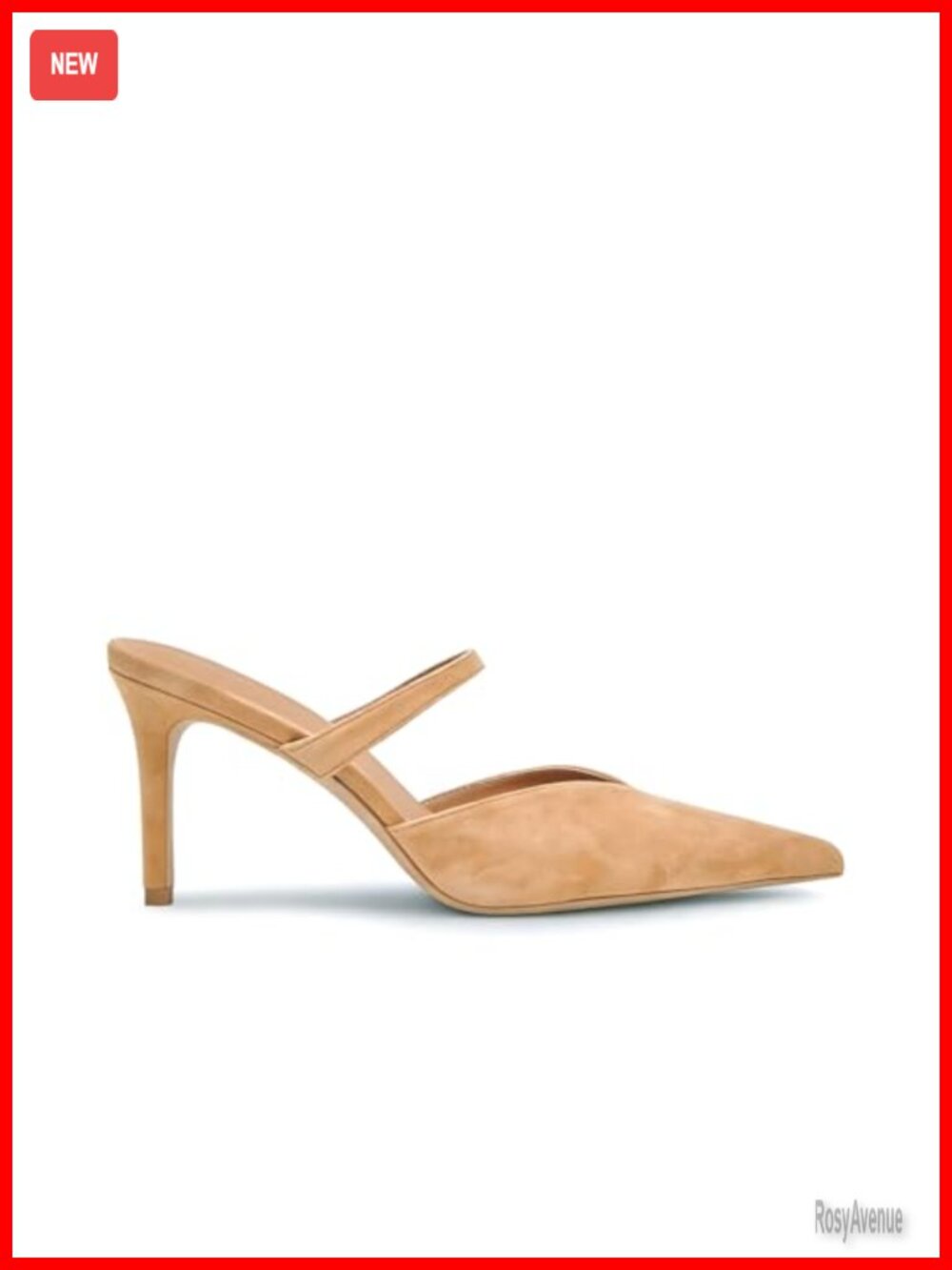 Women's Pointed Toe Stiletto Heels Slip On Pumps Dressy Fashion